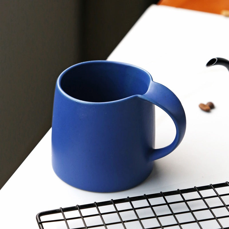 JINEE.CERAMIC Minimalist Klein Blue Mug