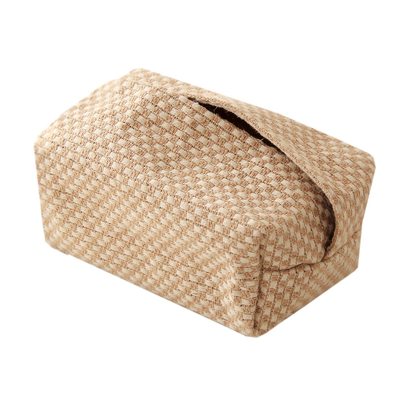 JINEE.Visland Linen Tissue Box