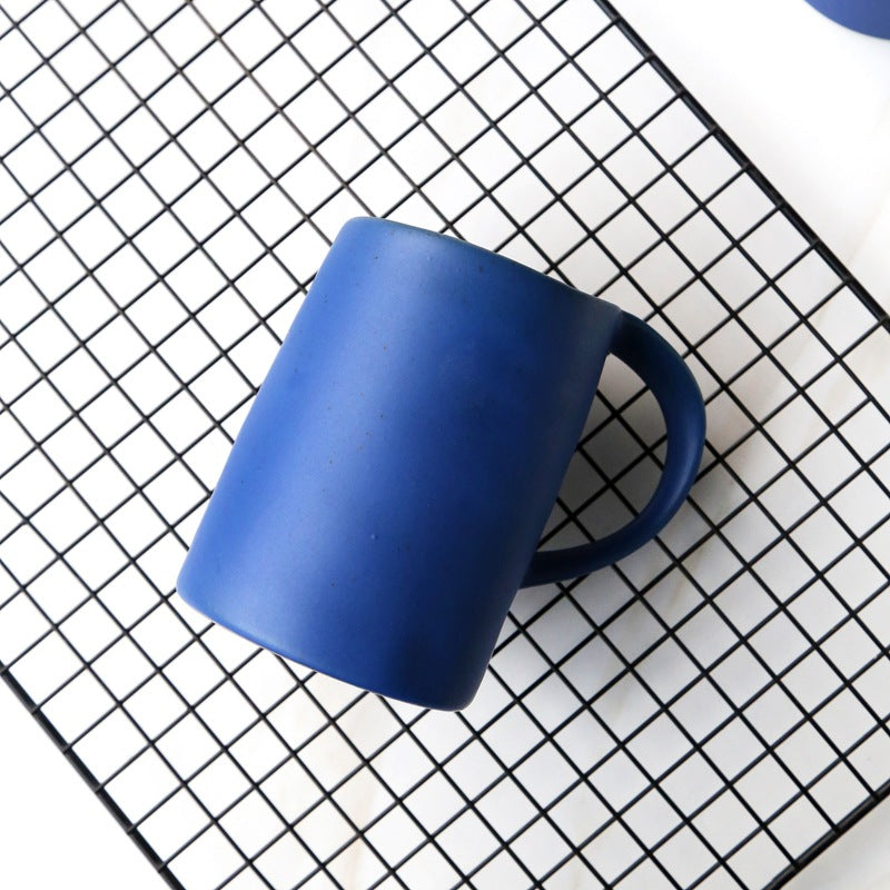 JINEE.CERAMIC Minimalist Klein Blue Mug