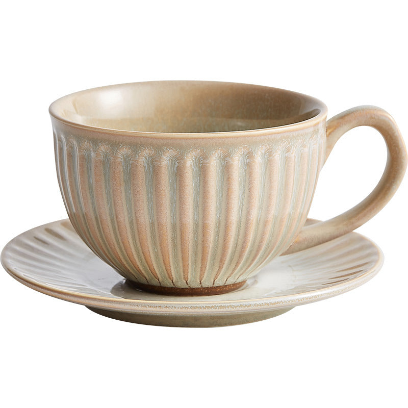 JINEE.CERAMIC Vintage Latte Cup Set