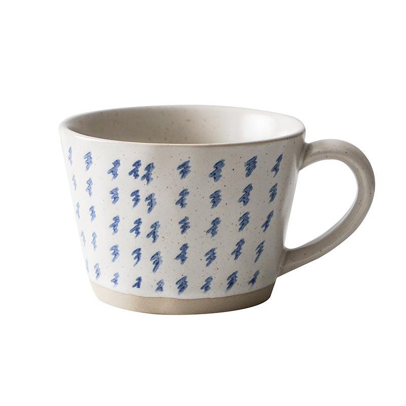 JINEE.CERAMIC Hand Painted Retro Mug