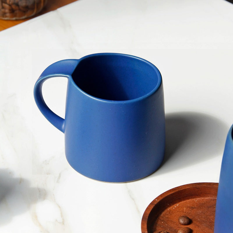 JINEE.CERAMIC Minimalist Klein Blue Mug