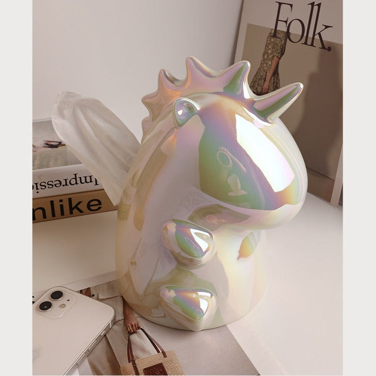 JineeSelected Unicorn Tissue Box