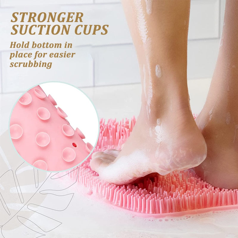 Silicone Back | Foot Scrubber