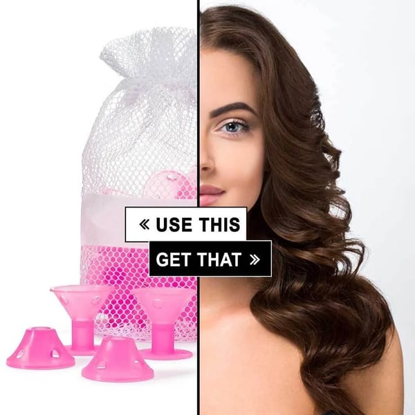 CurlMagic™ Heatless Hair Curler Rolls | Set of 10