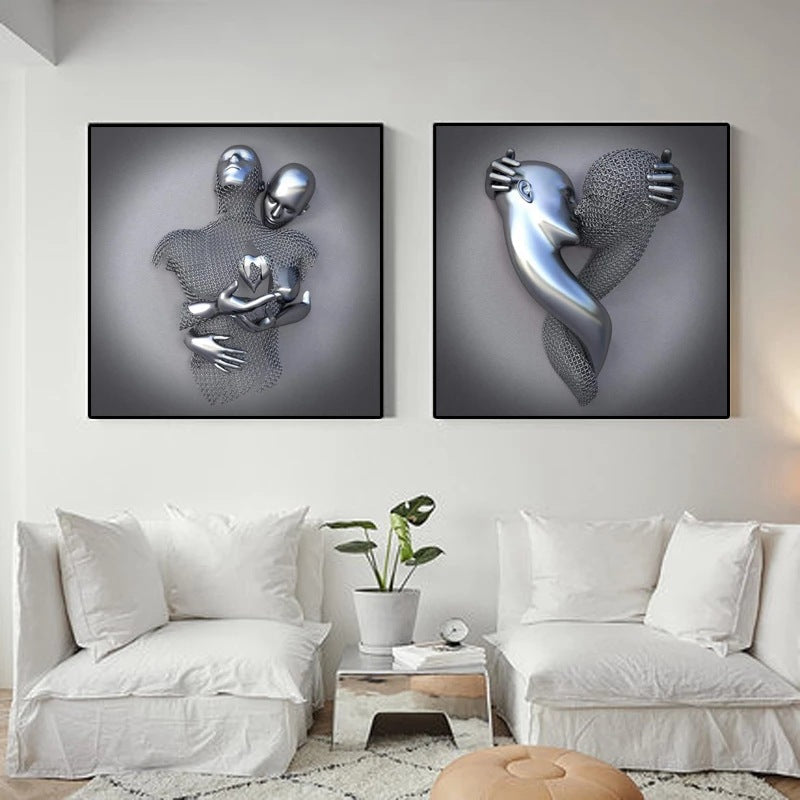 Artizone™ Silver Canvas Paintings (50% off)