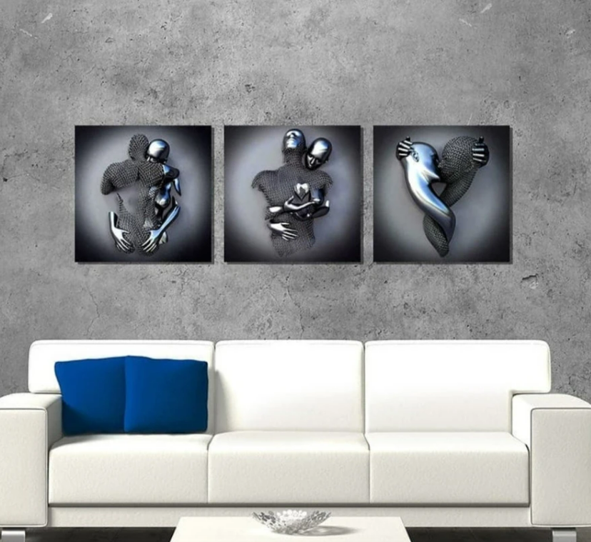 Artizone™ Silver Canvas Paintings (50% off)