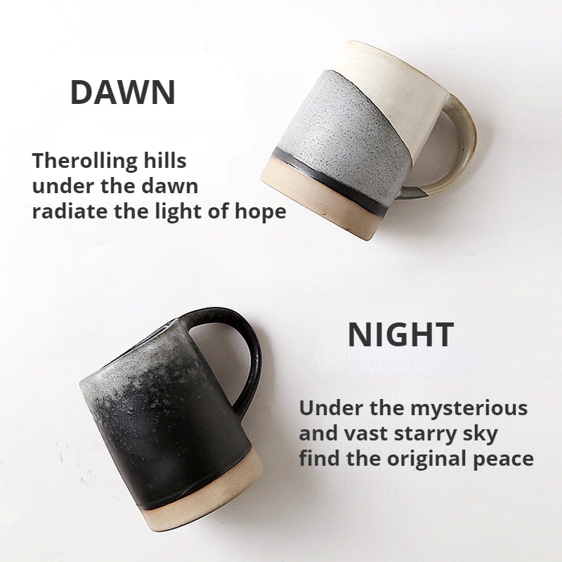 JINEE.RAKU Dawn&Night Mug