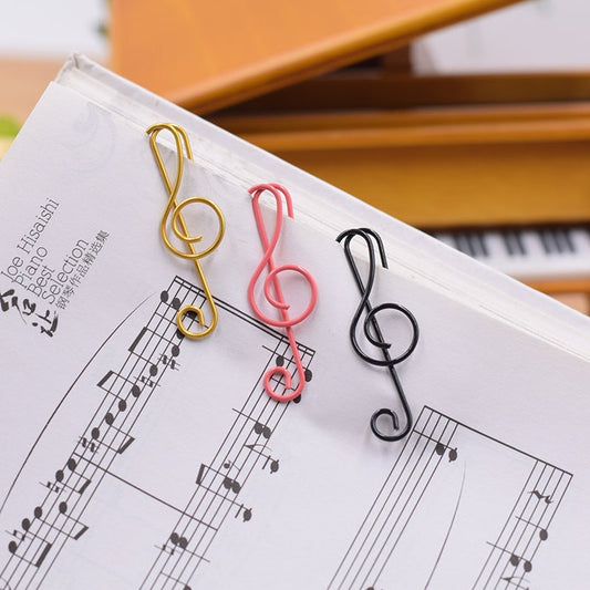 TuneClips™ Musical Note Paper Clips - 50% OFF