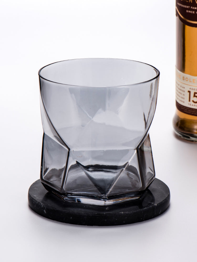 JINEE.GLASS Faceted Whiskey Glasses