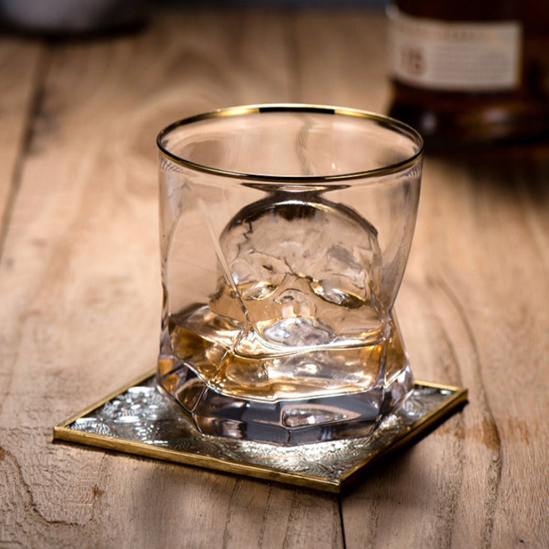 JINEE.GLASS Faceted Whiskey Glasses