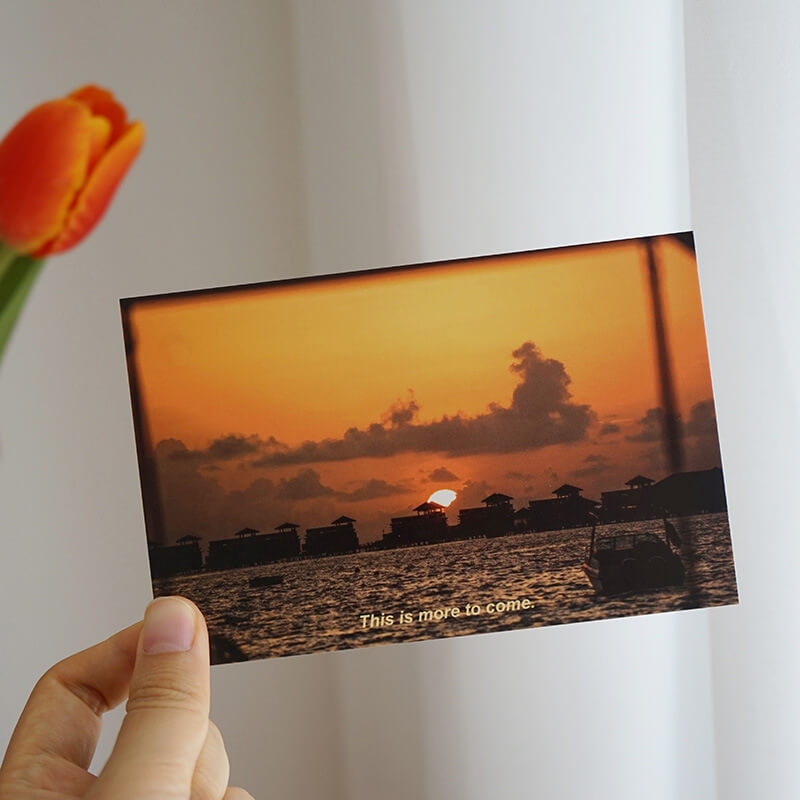 JINEE.Sunset Postcards