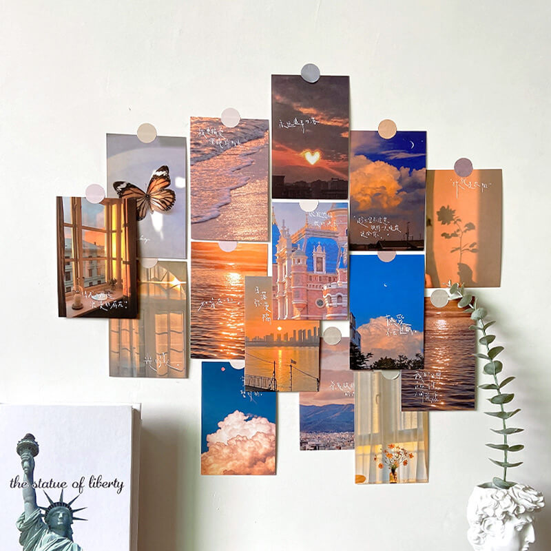 JINEE.Sunset Postcards