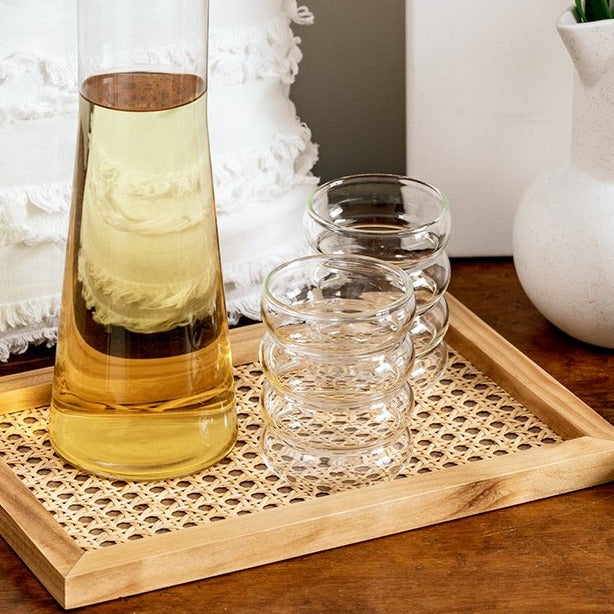 JINEE.Glassware.Circle Glass Cup